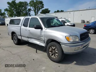 2000 Toyota Tundra SR5 with VIN 5TBRT3414YS075417, listed as a Copart auction lot 53175055 with 172,157 mi miles and Salvage Title. Bid and sale history available at DreamBid. Image 4.