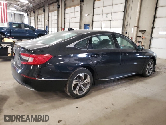 2018 Honda Accord EX with VIN 1HGCV1F46JA122924, listed as a Copart auction lot 54562375 with 19,612 mi miles and Non Repairable. Bid and sale history available at DreamBid. Image 3.