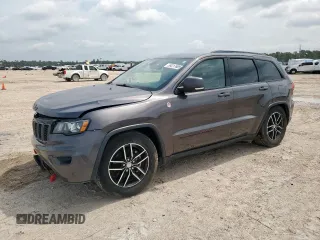 2018 Jeep Grand Cherokee Trailhawk with VIN 1C4RJFLG7JC441947, listed as a Copart auction lot 54217605 with 80,553 mi miles and Salvage title. Bid and sale history available at DreamBid. Image 1.