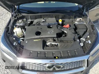 2021 Infiniti QX50 Luxe with VIN 3PCAJ5BA1MF126377, listed as a Copart auction lot 47115455 with 12,497 mi miles and Salvage title. Bid and sale history available at DreamBid. Image 14.