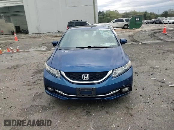 2015 Honda Civic EX-L with VIN 19XFB2F96FE215758, listed as a Copart auction lot 52067865 with 179,062 mi miles and Salvage Title. Bid and sale history available at DreamBid. Image 10.