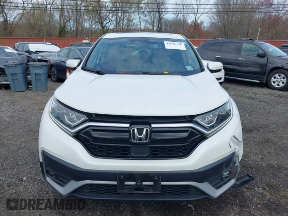 2020 Honda CR-V EX-L with VIN 2HKRW2H86LH635386, listed as a IAAI auction lot 42020216 with 46,291 mi miles and . Bid and sale history available at DreamBid. Image 12.