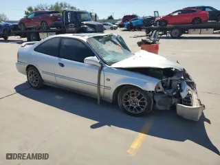 1996 Honda Civic EX with VIN 1HGEJ8147TL049218, listed as a Copart auction lot 73760924 with 0 mi miles and Salvage Title. Bid and sale history available at carsss.com. Image 4.