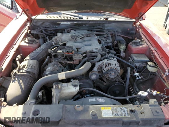 2004 Ford Mustang Standard with VIN 1FAFP40604F194460, listed as a Copart auction lot 48807575 with 210,085 mi miles and Salvage Title. Bid and sale history available at carsss.com. Image 11.