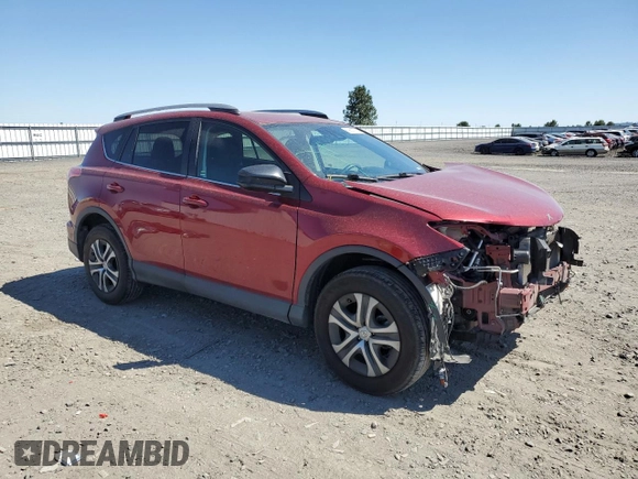2018 Toyota RAV4 LE with VIN 2T3BFREV9JW852635, listed as a Copart auction lot 59807005 with 60,519 mi miles and Salvage title. Bid and sale history available at DreamBid. Image 4.