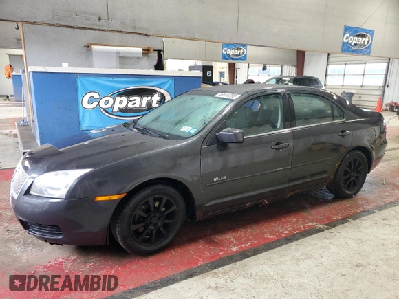 2007 Mercury Milan with VIN 3MEHM07ZX7R648241, listed as a Copart auction lot 46895285 with 174,219 mi miles and Salvage title. Bid and sale history available at DreamBid. Image 1.