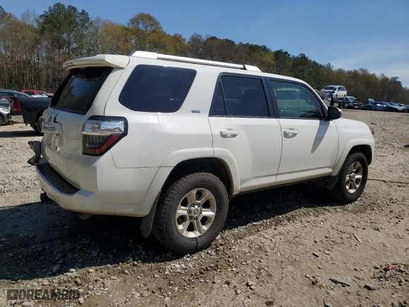 2016 Toyota 4Runner SR5 with VIN JTEZU5JR3G5111785, listed as a Copart auction lot 49997225 with 209,358 mi miles and Salvage Title. Bid and sale history available at carsss.com. Image 3.