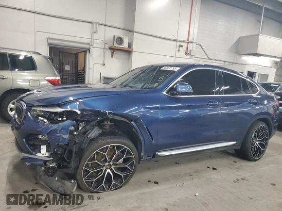 2019 BMW X4 xDrive30i with VIN 5UXUJ3C53KLG53089, listed as a Copart auction lot 88890795 with 63,913 mi miles and Salvage Title. Bid and sale history available at carsss.com. Image 1.