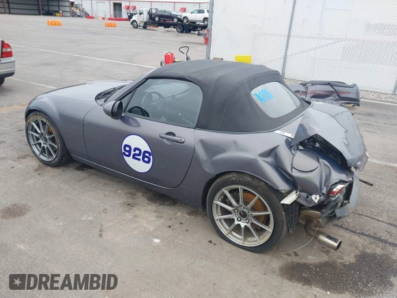 2006 Mazda MX-5 Miata Grand Touring with VIN JM1NC25F760103866, listed as a IAAI auction lot 40879777 with 50,209 mi miles and . Bid and sale history available at DreamBid. Image 3.