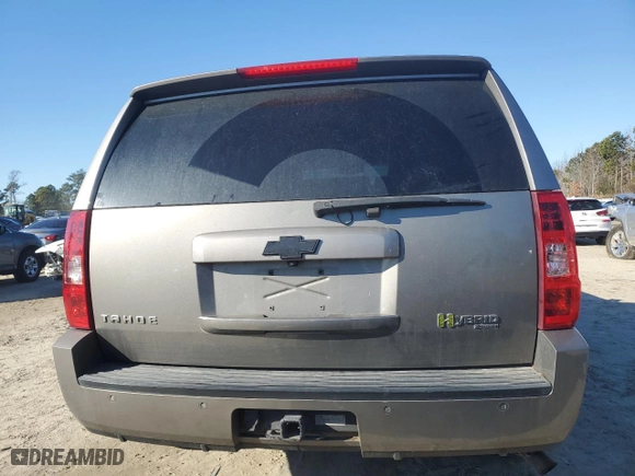 2008 Chevrolet Tahoe Hybrid with VIN 1GNFC13508R250822, listed as a Copart auction lot 88428185 with NaN miles and Clean Title. Bid and sale history available at carsss.com. Image 6.