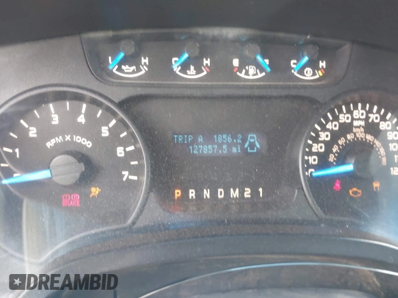 2014 Ford F-150 XL with VIN 1FTFX1CFXEKF94927, listed as a IAAI auction lot 42441473 with 127,857 mi miles and . Bid and sale history available at DreamBid. Image 7.