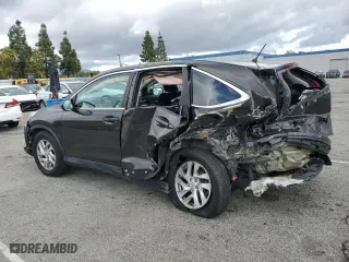 2015 Honda CR-V EX with VIN 2HKRM3H53FH553993, listed as a Copart auction lot 45606245 with 80,015 mi miles and Salvage Title. Bid and sale history available at carsss.com. Image 2.