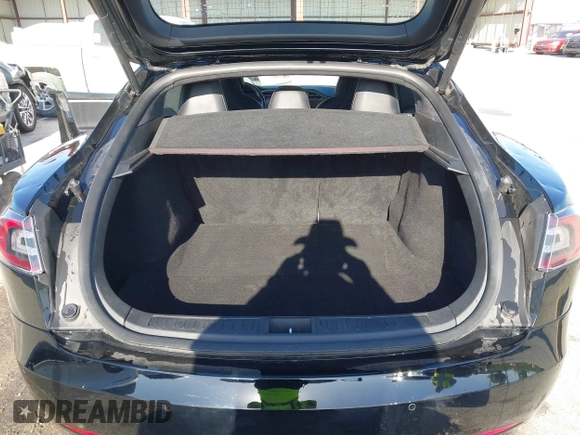 2017 Tesla Model S 100D with VIN 5YJSA1E27HF230508, listed as a IAAI auction lot 42040511 with 98,693 mi miles. Bid and sale history available at carsss.com. Image 19.