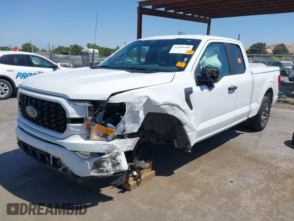 2021 Ford F-150 XL z VIN 1FTEX1CP7MFA52910, wystawiony jako IAAI lot #42506488 z przebiegiem 99 607 mil mil oraz . Historia ofert i sprzedaży dostępna na DreamBid. Obrazek 18.