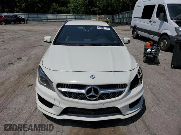 2014 Mercedes-Benz CLA 250 with VIN WDDSJ4GBXEN104886, listed as a Copart auction lot 60210115 with 219,043 mi miles and Salvage title. Bid and sale history available at DreamBid. Image 5.