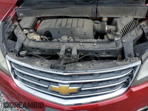 2013 Chevrolet Traverse LT with VIN 1GNKVGKD8DJ219833, listed as a Copart auction lot 53933915 with 137,094 mi miles and Salvage Title. Bid and sale history available at DreamBid. Image 12.