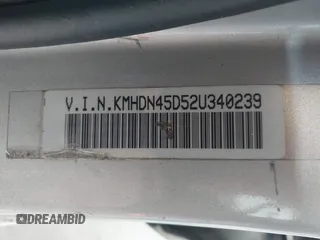 2002 Hyundai Elantra GLS z VIN KMHDN45D52U340239, wystawiony jako IAAI lot #42260604 z przebiegiem 288 297 mil mil oraz . Historia ofert i sprzedaży dostępna na DreamBid. Obrazek 9.