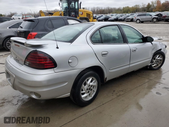 2004 Pontiac Grand Am SE1 with VIN 1G2NF52E74M703513, listed as a Copart auction lot 80686834 with 157,889 mi miles and Salvage Title. Bid and sale history available at carsss.com. Image 3.
