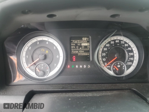 2013 Ram 1500 Express z VIN 1C6RR7FT2DS655558, wystawiony jako Copart lot #55028875 z przebiegiem 203 268 mil mil oraz Szkoda całkowita • Salvage title. Historia ofert i sprzedaży dostępna na DreamBid. Obrazek 9.