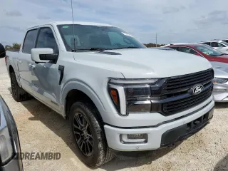 2024 Ford F-150 with VIN 1FTFW7LD7RFB19660, listed as a Copart auction lot 77467324 with 4,891 mi miles and Non repairable. Bid and sale history available at DreamBid. Image 4.