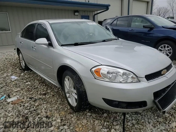 2014 Chevrolet Impala LTZ with VIN 2G1WC5E33E1166602, listed as a Copart auction lot 52108575 with 124,477 mi miles and Clean Title. Bid and sale history available at DreamBid. Image 13.