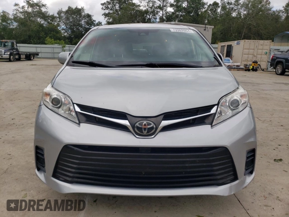 2019 Toyota Sienna LE with VIN 5TDJZ3DC6KS210862, listed as a Copart auction lot 73302064 with 113,768 mi miles and Salvage Title. Bid and sale history available at carsss.com. Image 5.