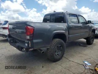 2022 Toyota Tacoma SR with VIN 3TYAX5GN2NT046114, listed as a Copart auction lot 61281875 with 57,726 mi miles and Salvage title. Bid and sale history available at DreamBid. Image 3.