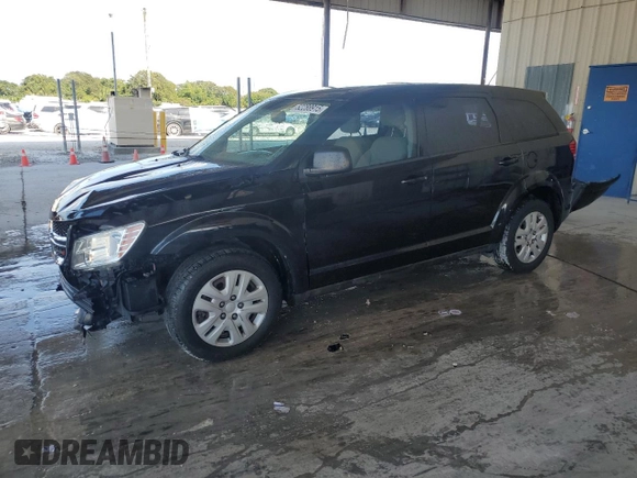 2013 Dodge Journey American Value with VIN 3C4PDCAB2DT684871, listed as a Copart auction lot 52288915 with 119,569 mi miles and Salvage title. Bid and sale history available at DreamBid. Image 1.