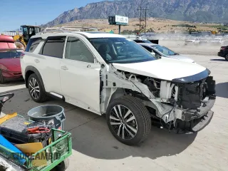 2024 Nissan Pathfinder Platinum with VIN 5N1DR3DJ0RC306862, listed as a Copart auction lot 63416195 with Not provided miles and Salvage title. Bid and sale history available at DreamBid. Image 4.
