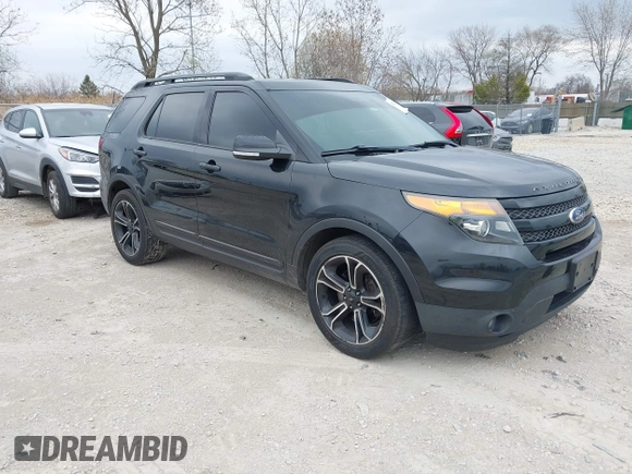 2015 Ford Explorer Sport z VIN 1FM5K8GT6FGB89859, wystawiony jako IAAI lot #42075330 z przebiegiem 208 578 mil mil oraz . Historia ofert i sprzedaży dostępna na DreamBid. Obrazek 1.