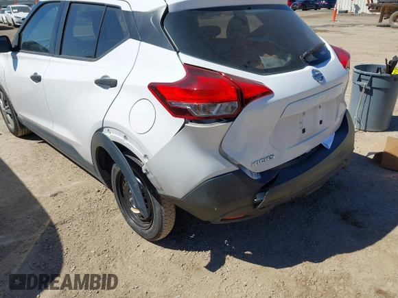 2019 Nissan Kicks S with VIN 3N1CP5CU6KL514318, listed as a IAAI auction lot 41655750 with 79,034 mi miles and . Bid and sale history available at carsss.com. Image 6.