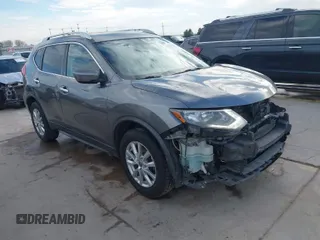 2017 Nissan Rogue S with VIN KNMAT2MVXHP578879, listed as a IAAI auction lot 41329210 with 156,178 mi miles. Bid and sale history available at carsss.com. Image 1.