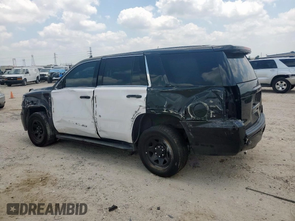2020 Chevrolet Tahoe Commercial with VIN 1GNLCDEC0LR246214, listed as a Copart auction lot 57220935 with 91,295 mi miles and Salvage title. Bid and sale history available at DreamBid. Image 2.