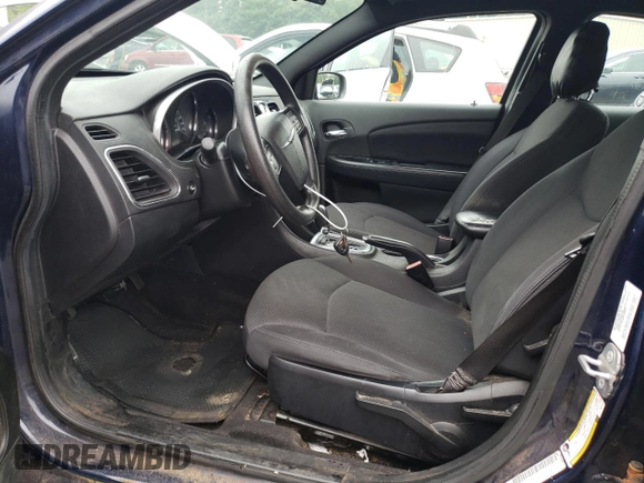 2014 Chrysler 200 LX with VIN 1C3CCBAB7EN211405, listed as a Copart auction lot 64293404 with 218,355 mi miles and Clean Title. Bid and sale history available at DreamBid. Image 7.
