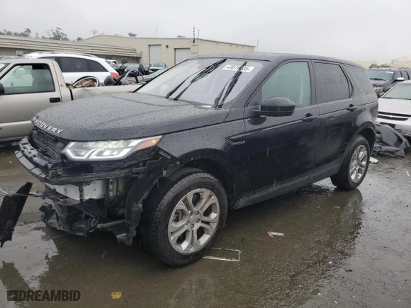 2020 Land Rover Discovery Sport Standard with VIN SALCK2FX5LH835906, listed as a Copart auction lot 43076035 with 80,798 mi miles and Salvage Title. Bid and sale history available at carsss.com. Image 1.