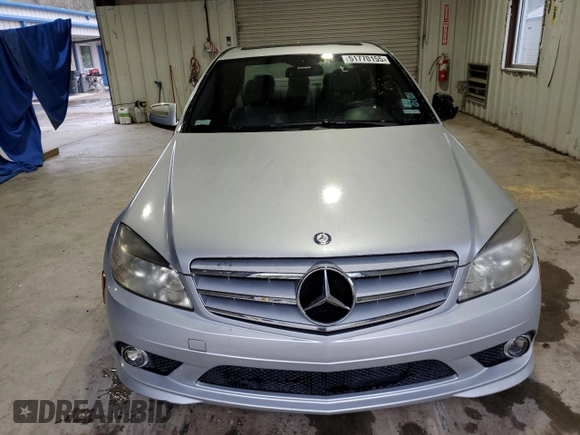 2008 Mercedes-Benz C 300 Sport with VIN WDDGF54X78F044691, listed as a Copart auction lot 51770155 with 67,478 mi miles and Salvage title. Bid and sale history available at DreamBid. Image 5.
