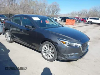 2017 Mazda 3 Grand Touring z VIN 3MZBN1W39HM137879, wystawiony jako IAAI lot #41857308 z przebiegiem 73 569 mil mil oraz . Historia ofert i sprzedaży dostępna na DreamBid. Obrazek 1.