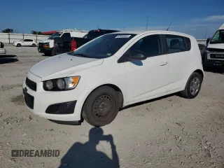 2014 Chevrolet Sonic LS with VIN 1G1JA6SH0E4173839, listed as a Copart auction lot 62950085 with 158,580 mi miles and Clean title. Bid and sale history available at DreamBid. Image 1.