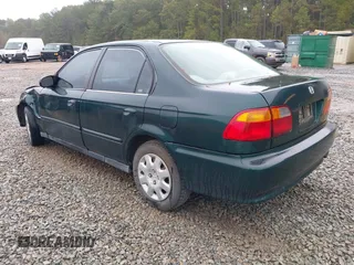 2000 Honda Civic VP with VIN 2HGEJ6615YH603265, listed as a IAAI auction lot 40861514 with 186,694 mi miles. Bid and sale history available at carsss.com. Image 3.