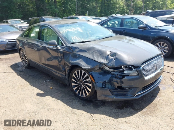 2017 Lincoln MKZ Hybrid Black Label with VIN 3LN6L5NU8HR639681, listed as a IAAI auction lot 42571227 with 123,522 mi miles and . Bid and sale history available at DreamBid. Image 1.