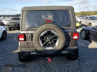 2018 Jeep Wrangler Sport with VIN 1C4GJXAG1JW219516, listed as a Copart auction lot 85608774 with 89,488 mi miles and Salvage Title. Bid and sale history available at DreamBid. Image 6.