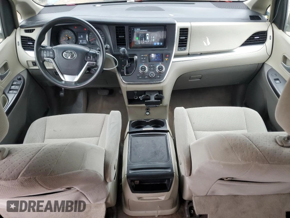 2016 Toyota Sienna LE AAS with VIN 5TDKK3DC5GS747769, listed as a Copart auction lot 53871075 with 379,303 mi miles and Salvage Title. Bid and sale history available at carsss.com. Image 8.