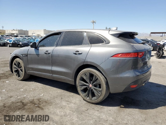 2017 Jaguar F-Pace 35t R-Sport with VIN SADCL2BV2HA058923, listed as a Copart auction lot 52214245 with 115,720 mi miles and Salvage title. Bid and sale history available at DreamBid. Image 2.