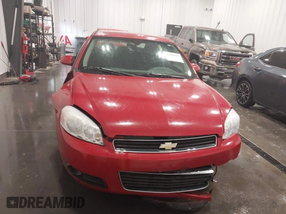 2008 Chevrolet Impala LT with VIN 2G1WC583589170653, listed as a IAAI auction lot 41609927 with 165,533 mi miles and . Bid and sale history available at DreamBid. Image 12.