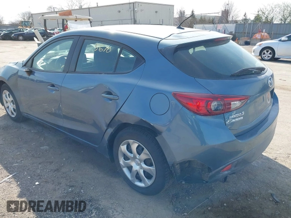 2015 Mazda 3 i Sport with VIN 3MZBM1K77FM181663, listed as a IAAI auction lot 41903610 with 200,618 mi miles and . Bid and sale history available at DreamBid. Image 6.