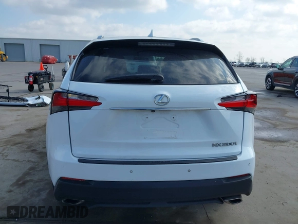 2016 Lexus NX 200t with VIN JTJYARBZ1G2039501, listed as a IAAI auction lot 41796628 with 99,924 mi miles. Bid and sale history available at carsss.com. Image 17.