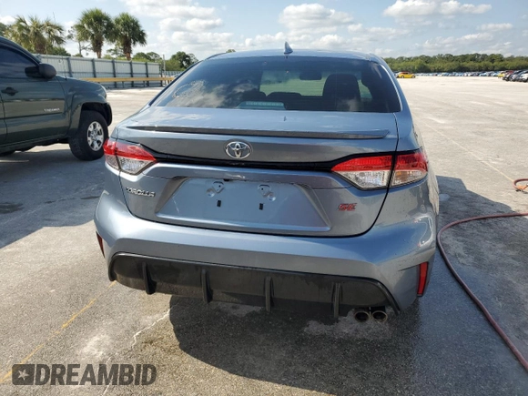2023 Toyota Corolla SE with VIN 5YFS4MCE0PP157653, listed as a Copart auction lot 47269315 with 41,849 mi miles and Non Repairable. Bid and sale history available at DreamBid. Image 6.