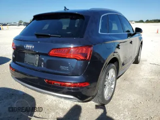 2018 Audi Q5 Premium Plus with VIN WA1BNAFY8J2019294, listed as a Copart auction lot 35861463 with 38,506 mi miles. Bid and sale history available at carsss.com. Image 3.