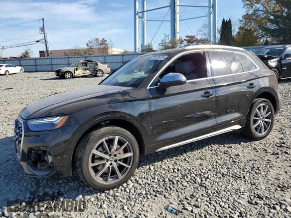 2022 Audi SQ5 Prestige with VIN WA1C4AFY4N2051396, listed as a Copart auction lot 78709754 with 30,752 mi miles and Salvage Title. Bid and sale history available at carsss.com. Image 1.