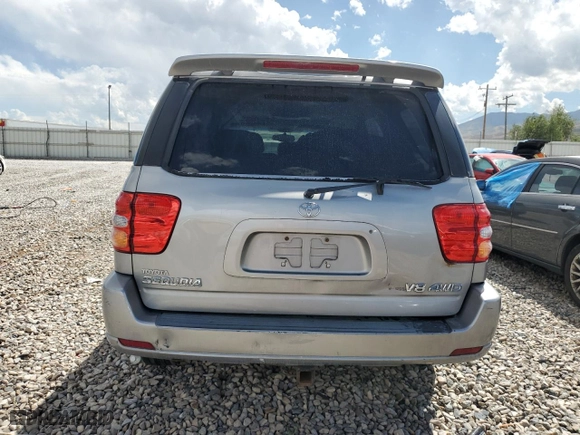2003 Toyota Sequoia Limited with VIN 5TDBT48A73S190286, listed as a Copart auction lot 67868324 with 258,629 mi miles and Salvage Title. Bid and sale history available at carsss.com. Image 6.